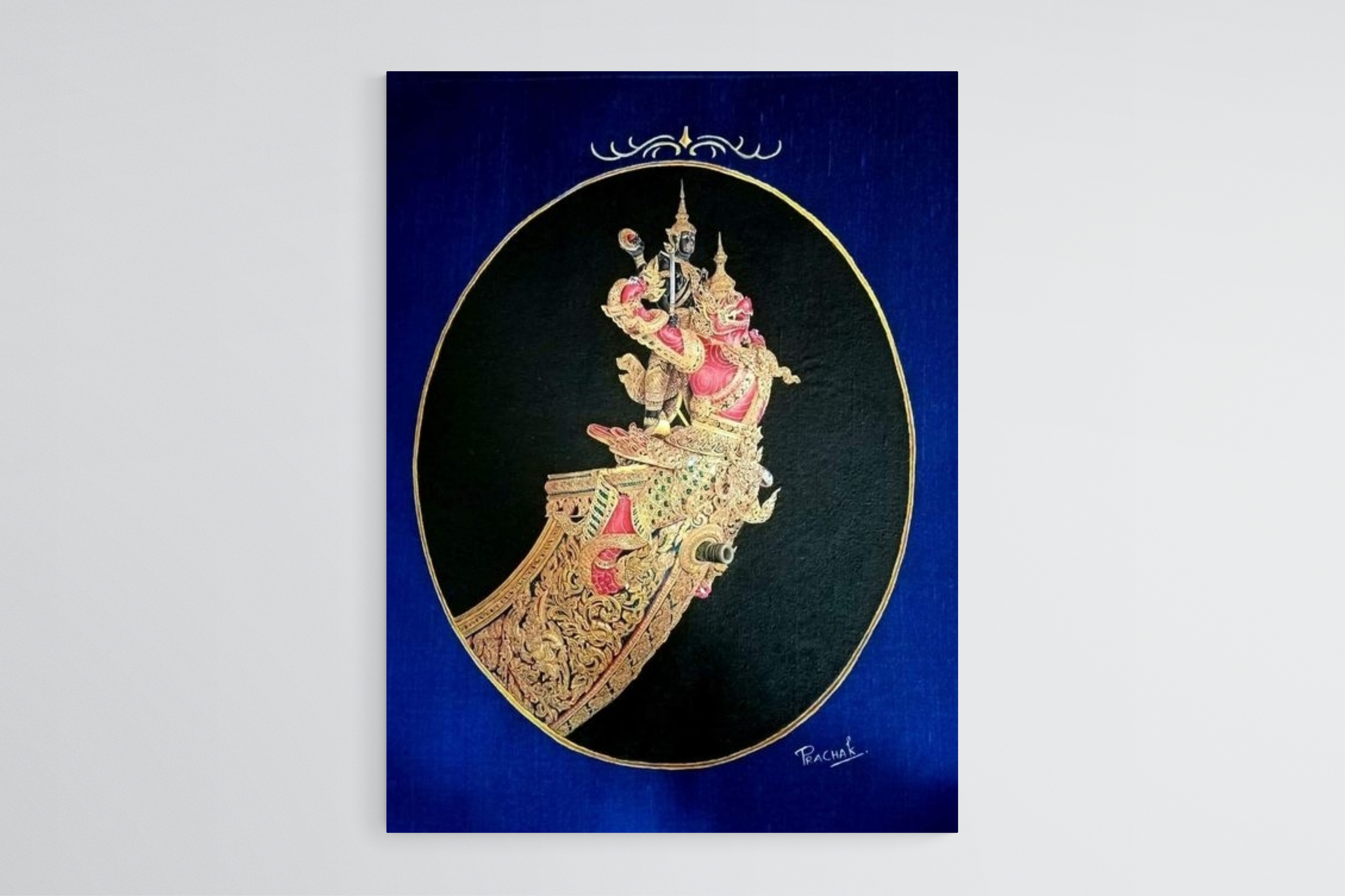 Findarts Collection: เรือพระที่นั่งนารายณ์ทรงสุบรรณ รัชกาลที่ 9 by คุณ ประจักษ์ ไตรกิ่ง