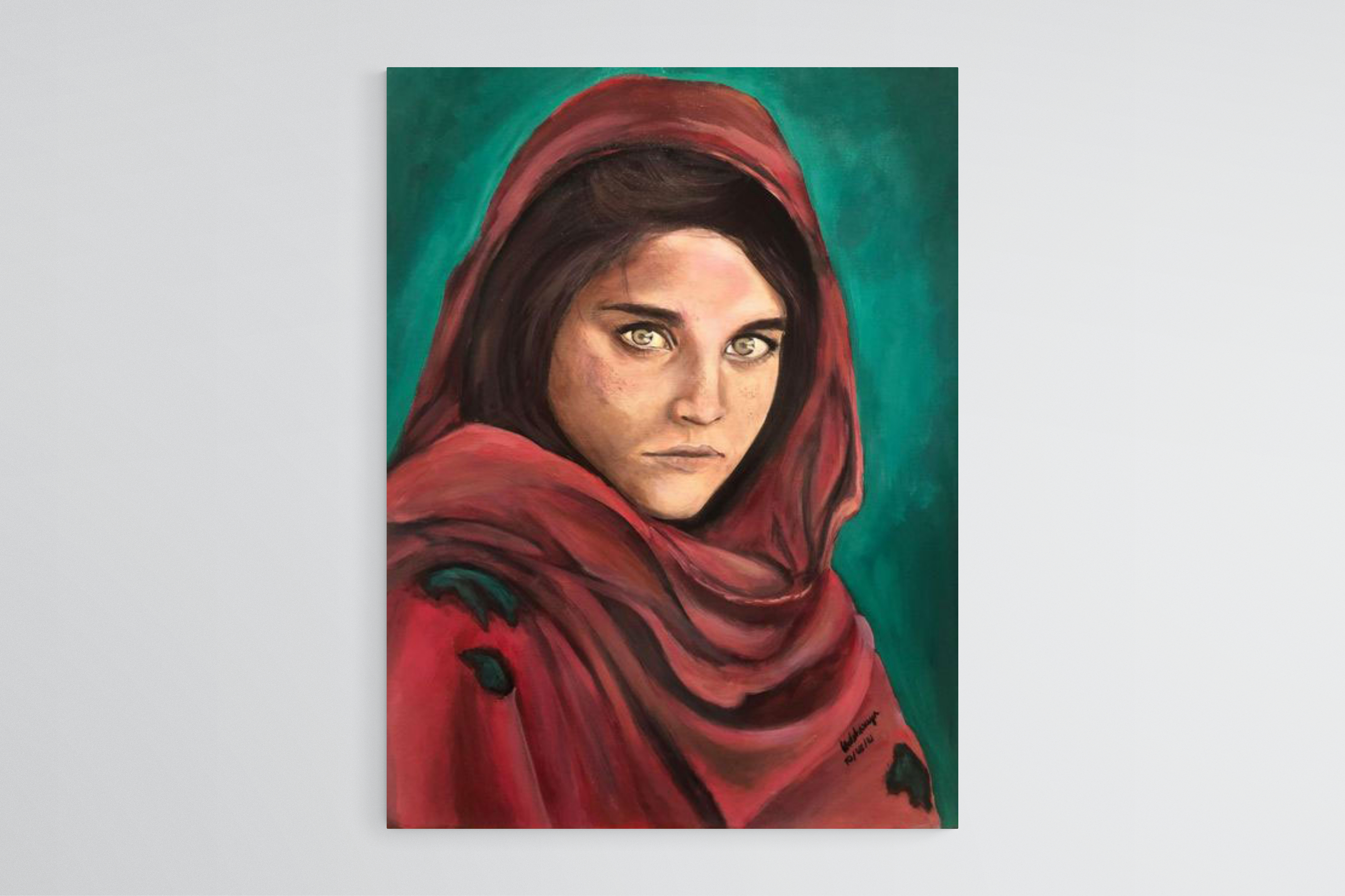 Findarts Collection: Afghan Girl by คุณ ​วัชรียา อธิษฐานุกุล